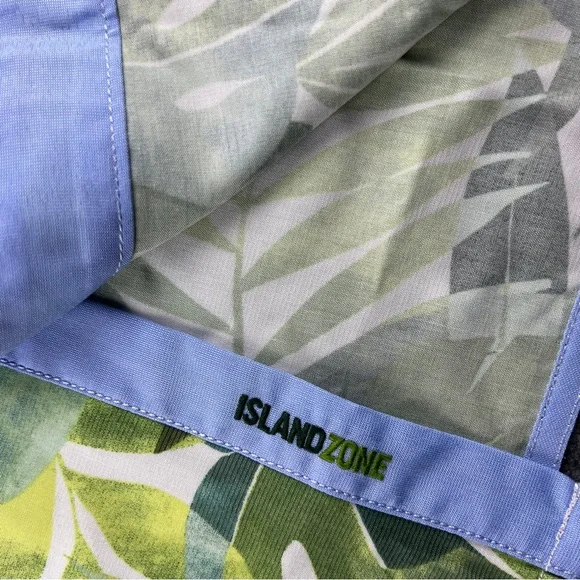 Tommy Bahama NWT $128 Coconut Point Palma Fresca Large Dark Monstera - Picture 5 of 16